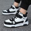 Children Sneaker Boys Shoes Skateboard Kids Casual Shoes Autumn Sports Tennis High Top Sneaker Girls High Top Outdoor Walking