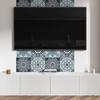 Aesthetic Vinyl Wallcovering with Print 120x60 cm Mandala Patterns in a Grid