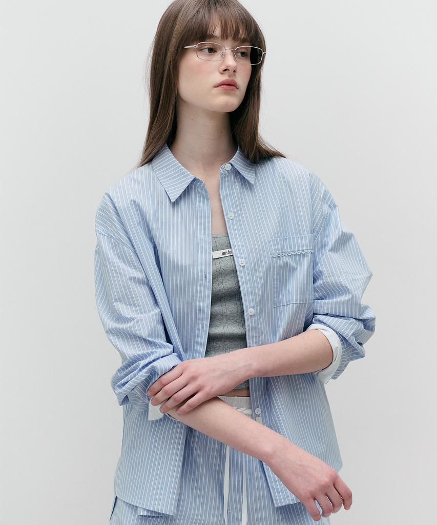 ROLAROLA Nubasic Stripe Shirts Blue