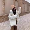 Hooded Short Down Jacket Women's  Women's Winter Clothing Loose Personality Candy Color Foreign Style Bread Jacket Batch