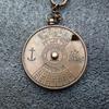 4 Pieces Brass 100 Years Calendar Keychain, Rotating Calendar Keychain, Best for Table Decor, Office Decor, Gift Keyrings