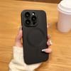 Magnetic Luxury Matte For Magsafe Wireless Charging Case For 18 17 16 15 14 13 Pro Max Glass Lens Protection Soft Cover