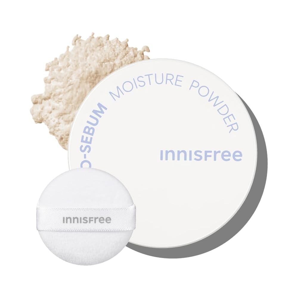 Innisfree No Sebum Moisture Powder 5 г Матирующая пудра-контроль жирности для жирной кожи