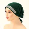Модные блестящие стразы Хлопковый модальный внутренний чепчик Шапка Женский мусульманский хиджаб Подплаток Трикотажные шапочки Ислам Тюрбан Женский головной платок