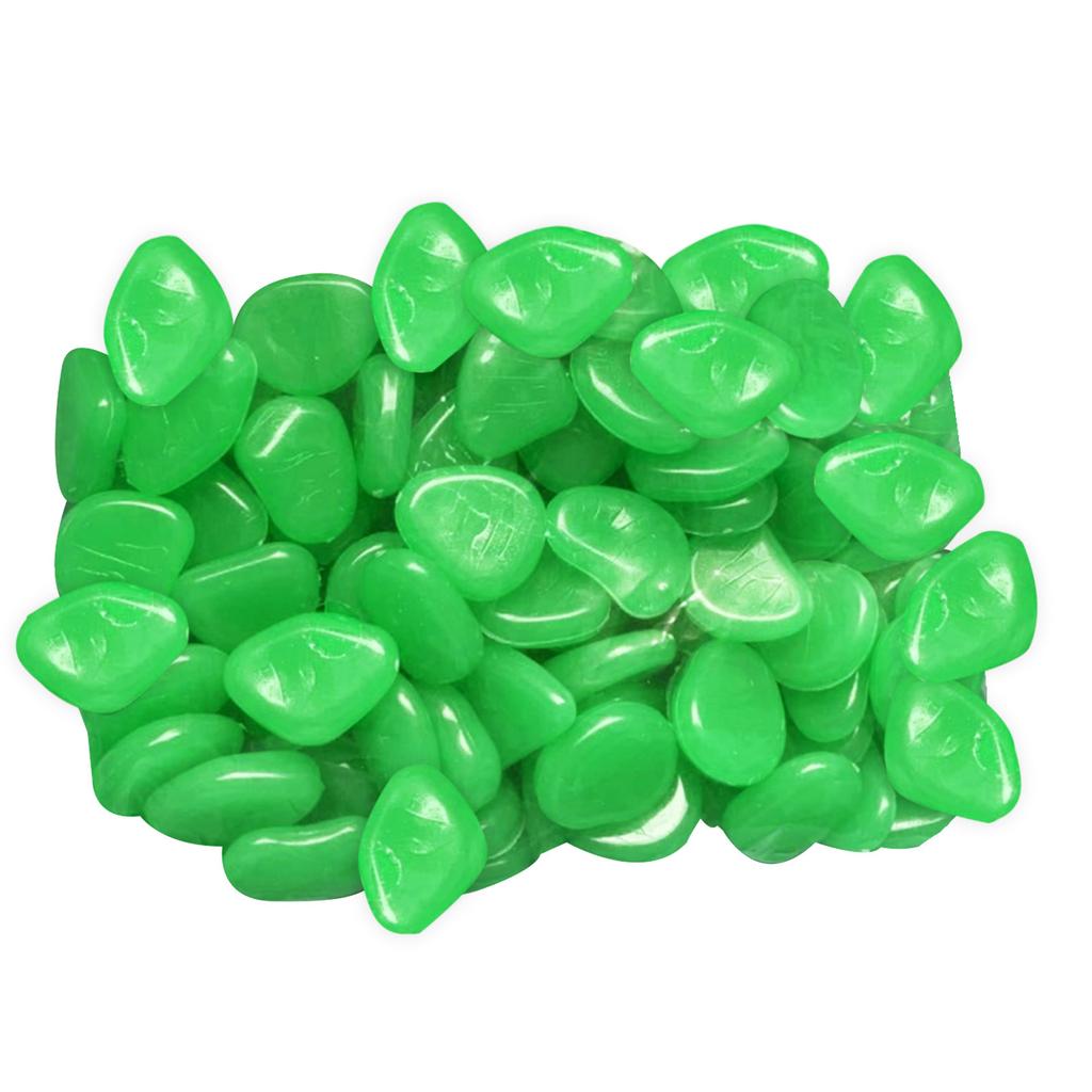 Mini Glowing Rocks Outdoor Glow Decorative Stones Garden Yard Lawn Luminous Pebbles