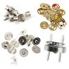 10Pcs Sewing Magnetic DIY Metal Snap Buttons Hand Needlework Accessories Clothes