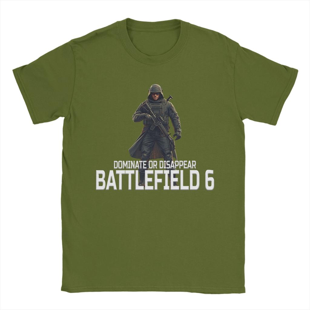 Battlefield 6 Забавные Игры BF6 Одежда Унисекс Футболка Хлопковая Футболка Графическая Печать Футболка Одежда
