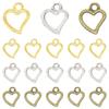 Handmade Retro Alloy Heart Jewelry: Mini Pendants, Vintage Necklaces, Bracelets, Earrings Charms
