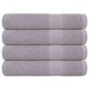VidaXL Sauna Towels 4 Pcs Grey 80x200 Cm 360 G/m² 100% Cotton, Towel, Bath Towel, Cotton Towel 136840