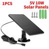 20 Вт 5 В солнечные панели портативное зарядное устройство Micro USB на солнечной батарее водонепроницаемый внешний аккумулятор регулируемая подставка на 360° источник питания для камеры видеонаблюдения