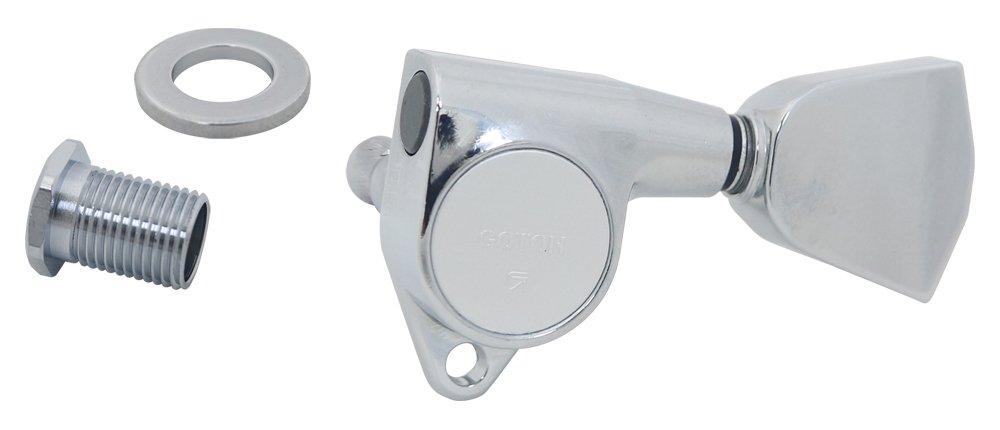 Колки GOTOH для гитары, 04 ручки, 3+3, Хром (05192CX) SG301-04-3+3-C