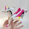 Новый Единорог : Магическая Трансформация Супер Комбинация Машинка-Игрушка 2-в-1 Магнитная Столкновительная Трансформирующаяся Машинка для Детей DIY Игрушка
