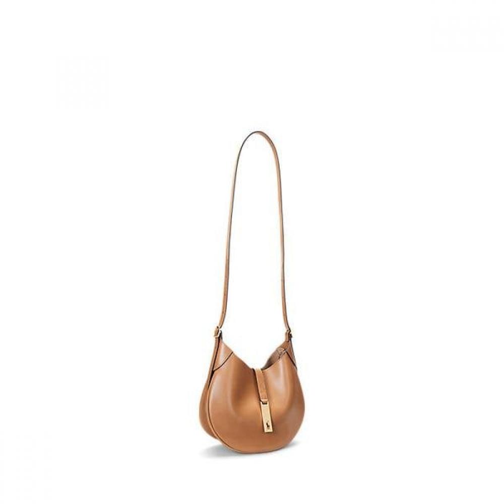 Polo Ralph Lauren Женская Сумка-Поло Id Leather Маленькая Наплечная Сумка wapoBag02v20128270