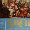 LP Record JOHANN SEBASTIAN BACH JOSEF CHUCHR  Bach Sonatas For Violoncello  Har SUAST50579 Supraphon 1964 Czechoslov Classical Used
