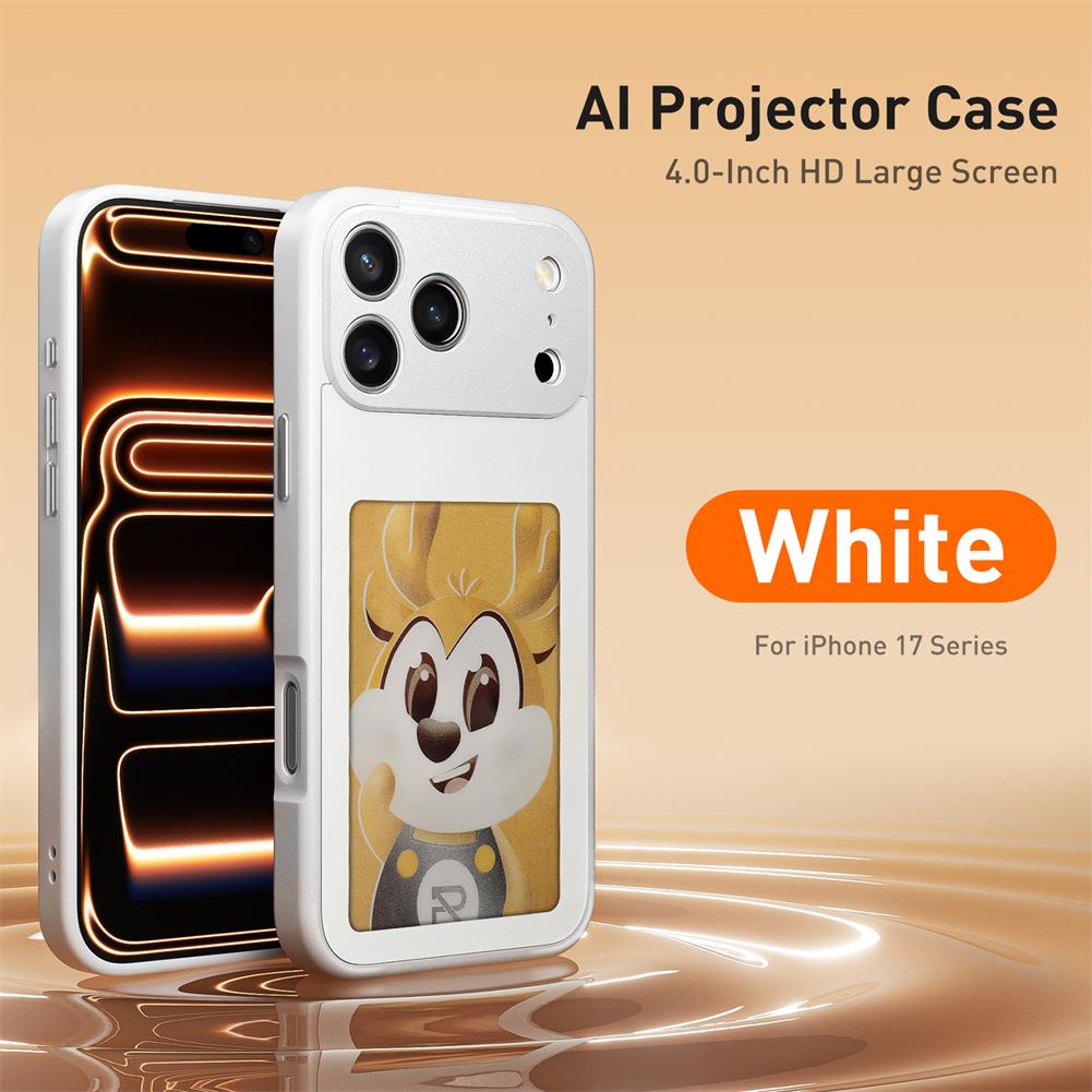 Чехлы для телефонов с функцией NFC и искусственным интеллектом для iPhone 17 Pro Max, чернильный экран, сделай сам, роскошный дисплей с электронными чернилами, настраиваемый чехол для телефона