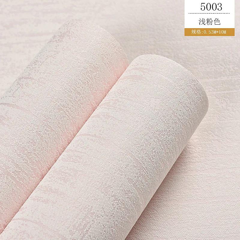 Modern Minimalist 3D Plain Non-Woven Wallpaper Living Room Diatom Ooze Pure White Nordic Solid Color Background Wallpaper