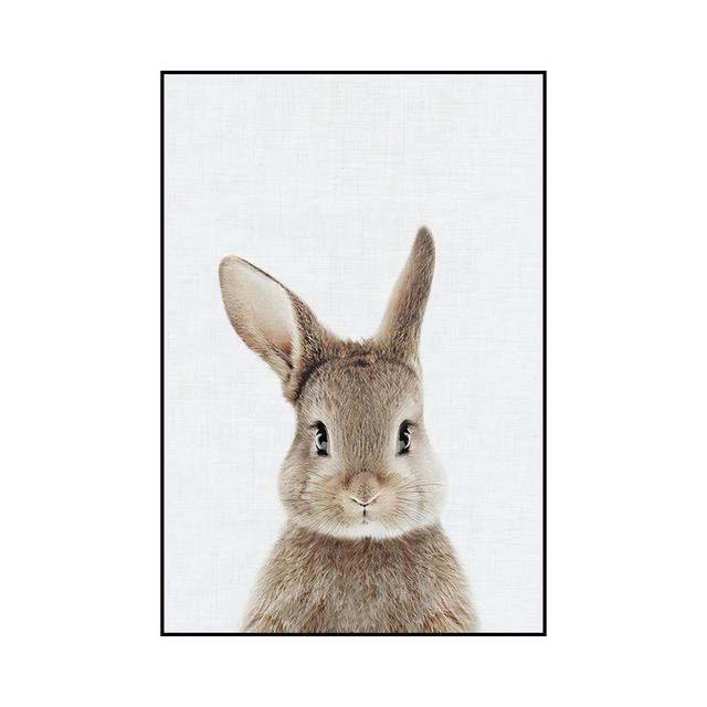 Милое маленькое животное, детская комната, Просвещение, настенный художественный постер, современное украшение для дома, картина маслом, настенная гравюра