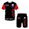 Summer Men's T-Shirts Suits Fashion Letters 3D Printed Tshirt/Casual Shorts/Couple Tracksuits Sport Casual Men's Shorts Set