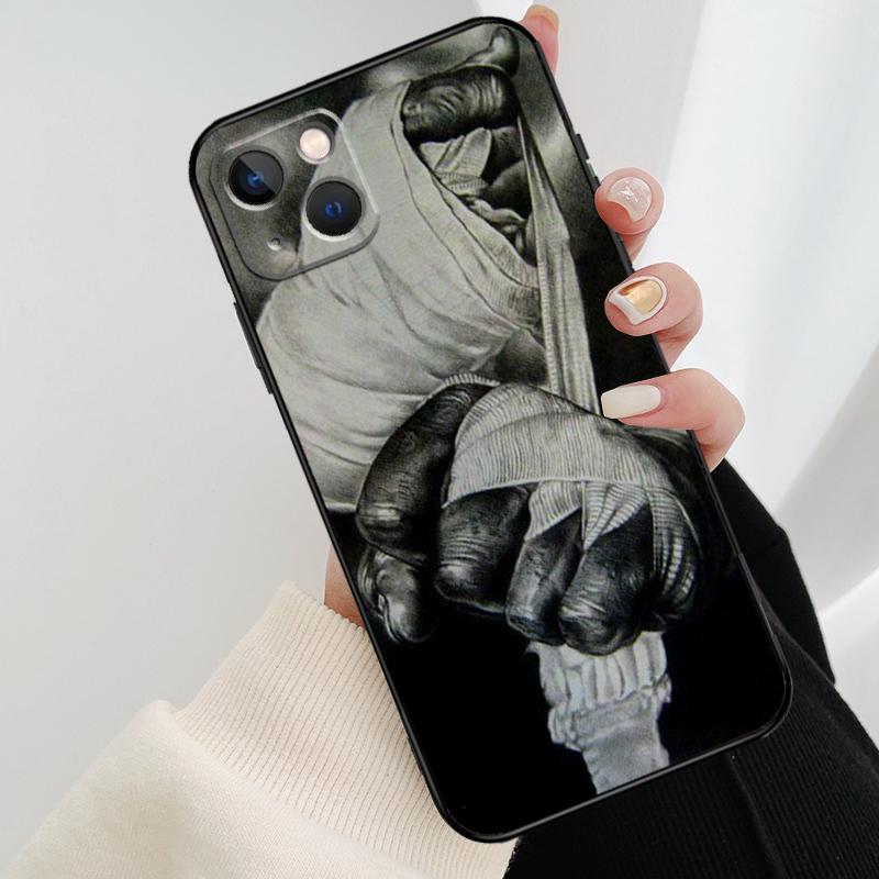 Чехол для телефона Муай Тай Кикбоксинг Бой для iPhone 17 Pro Max 14 13 12 11 15 16 Pro Max mini 16 15 Plus 16e 17 Air Cover