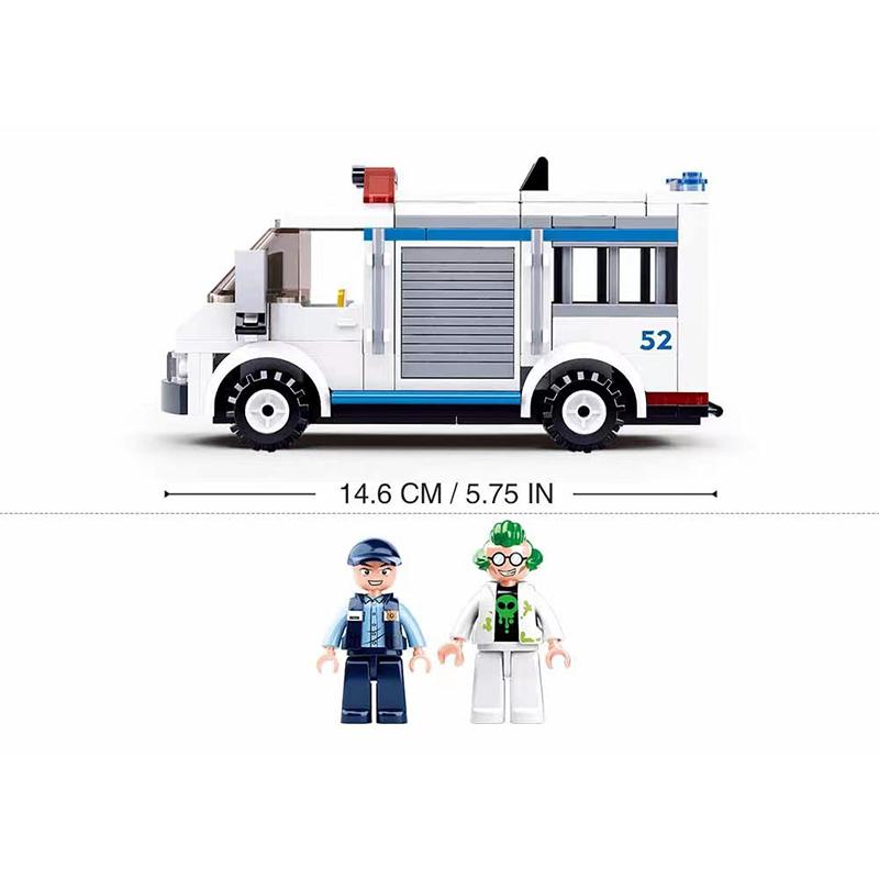 Полицейская машина, самолет, лодка, внедорожник, автомобильная станция, боевое оружие, набор для атаки, модель, строительные блоки, игрушки, кирпичи, подарки для детей