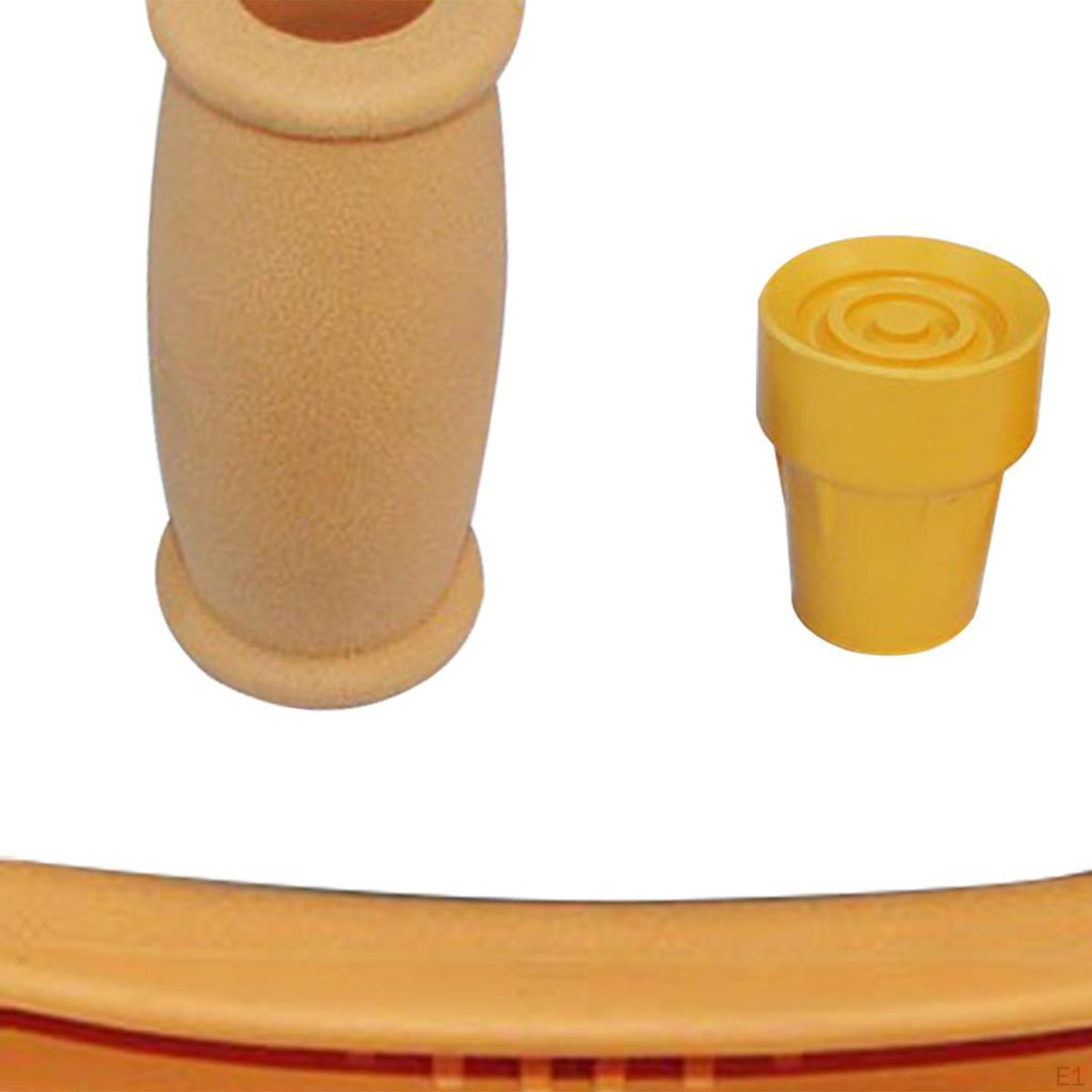 Сменные накладки на костыли, резиновые накладки. Ручка подходит для стандартных алюминиевых костылей.