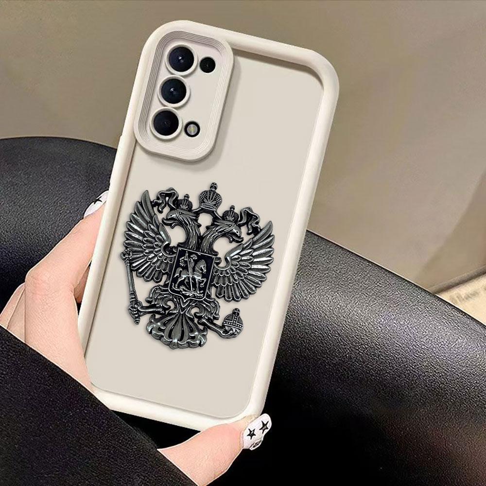 Чехол для телефона с российским гербом и флагами для Samsung Galaxy S26 S25 S24 S23 S22 S21 FE S20 ULTRA PLUS, противоударный чехол-бампер из ТПУ