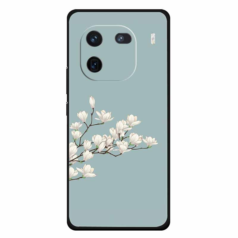 For Vivo Iqoo 12 Case Soft Silicone Cat Owl Fashion Back Covers for Vivo iQOO 12 Pro Cases Marble Shockproof Phone Shells Iqoo12