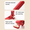 Anti-Scalding Clip Non-Slip Bowl Tongs Kitchen Gripper for Hot Bowls Baking Trays Plates Steamers Family BBQ Cooking Tools