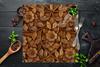 Glass stove top protector 50x52 Wood