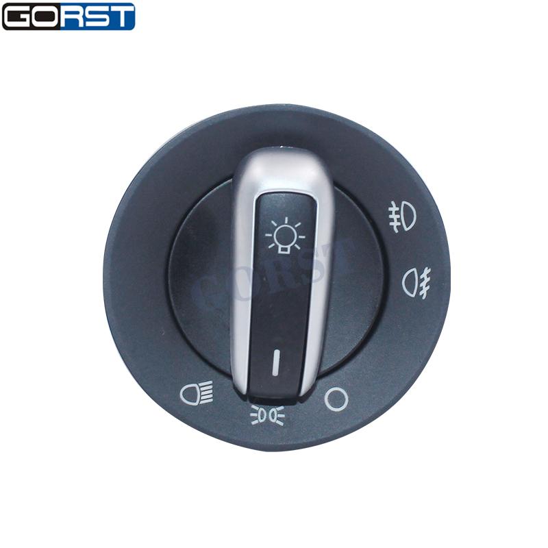 Кнопка переключателя фар и противотуманных фар Хром для VW Golf MK4 Jetta 4 Bora 1998-2008 Passat B5 Lavida 3BD941531A