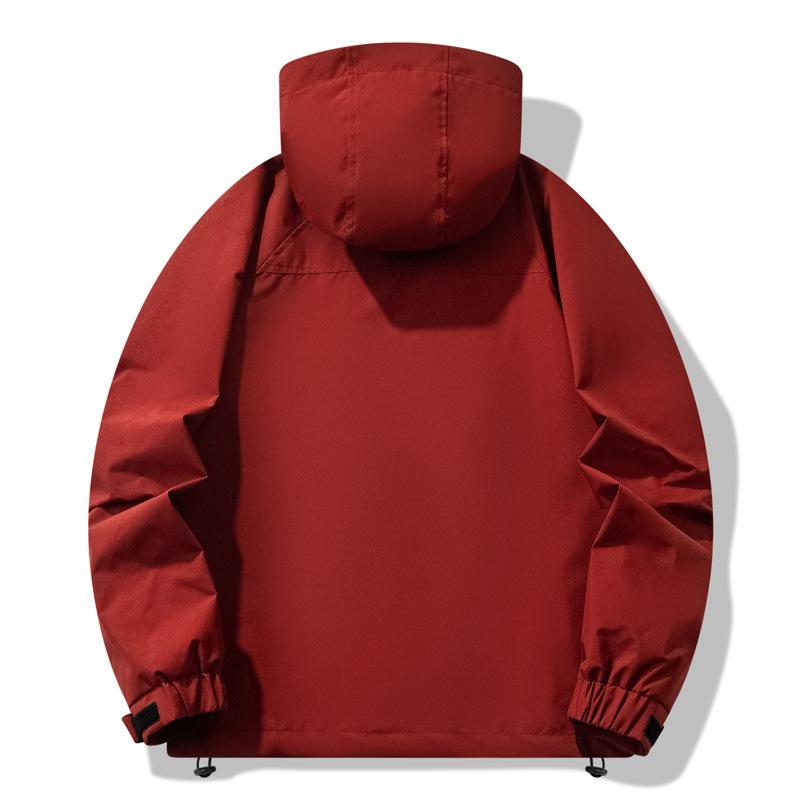 Однослойная куртка для пары на весну и осень, новая трехслойная ветрозащитная водонепроницаемая куртка для активного отдыха, функциональный альпинистский костюм Tide