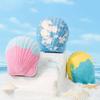 Shell Bath Salt Ball Essential Oil Bath Bubble Ball Aromatic Moisturizing Nourishing Skin Care Shower Ball Body Cleansing Self-Care Essential