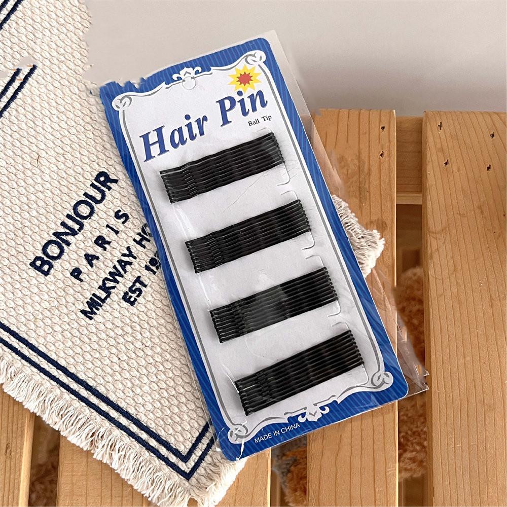 10-100pcs/set Korean Multifunctional Hair Accessories Multicolor One-word Clip Metal Hairpin Girl Hair Accessories