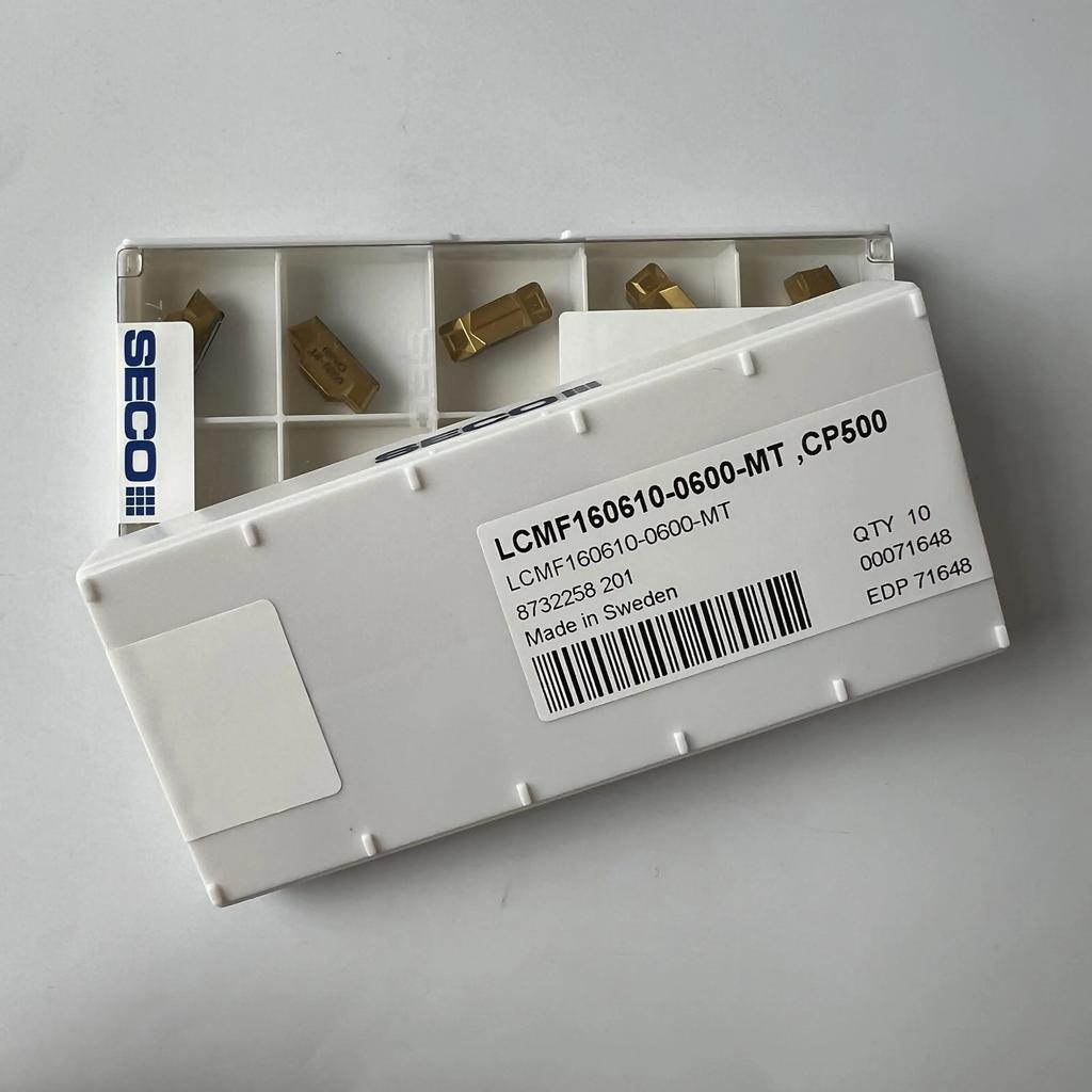 LCMF160610-0600-MT, CP500 / Industrial indexable Carbide Inserts 10 Pcs
