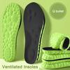 Arch Support Insoles for Foot Fatigue Relief Shock Absorbing Insoles Breathable Sweat-Absorbing Sports Insoles for Men And Women