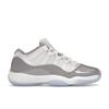 Air 11 Retro Low GS Cement Grey Kids Sneakers White University-Blue 528896-140