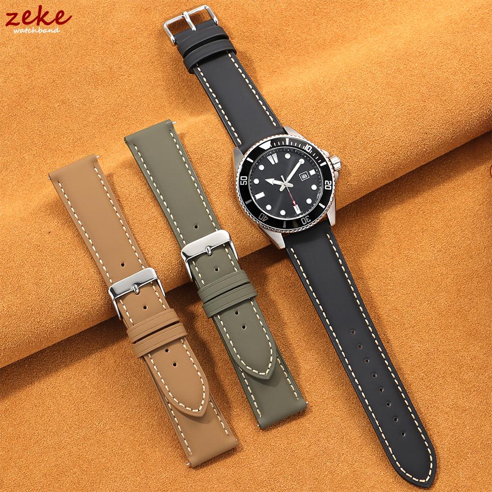Genuine Leather Watchband 18mm 20mm 22mm Vintage Cowhide Watch Strap for Huawei Watch Quick Release Bracelet Universal Wristband