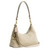 Coach Сумка через плечо с логотипом Juliet 25, сумка на плечо из кожи ягненка, средняя женская сумка через плечо Off-White CCC43-B4BE