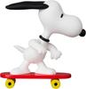 Medicom Toy UDF Ultra Detail Figure PEANUTS SERIES 17 SKATEBOARD SNOOPY Skateboard Snoopy Total Height 75mm Painted Finished Figure No.824 Approx.