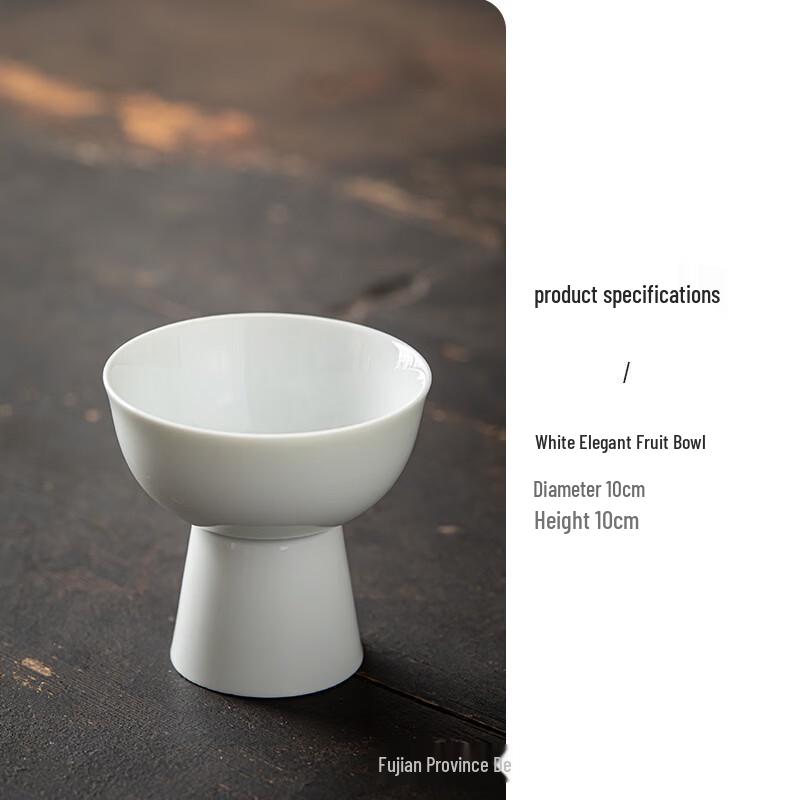 Chinese Ceramic Pedestal Fruit Bowl