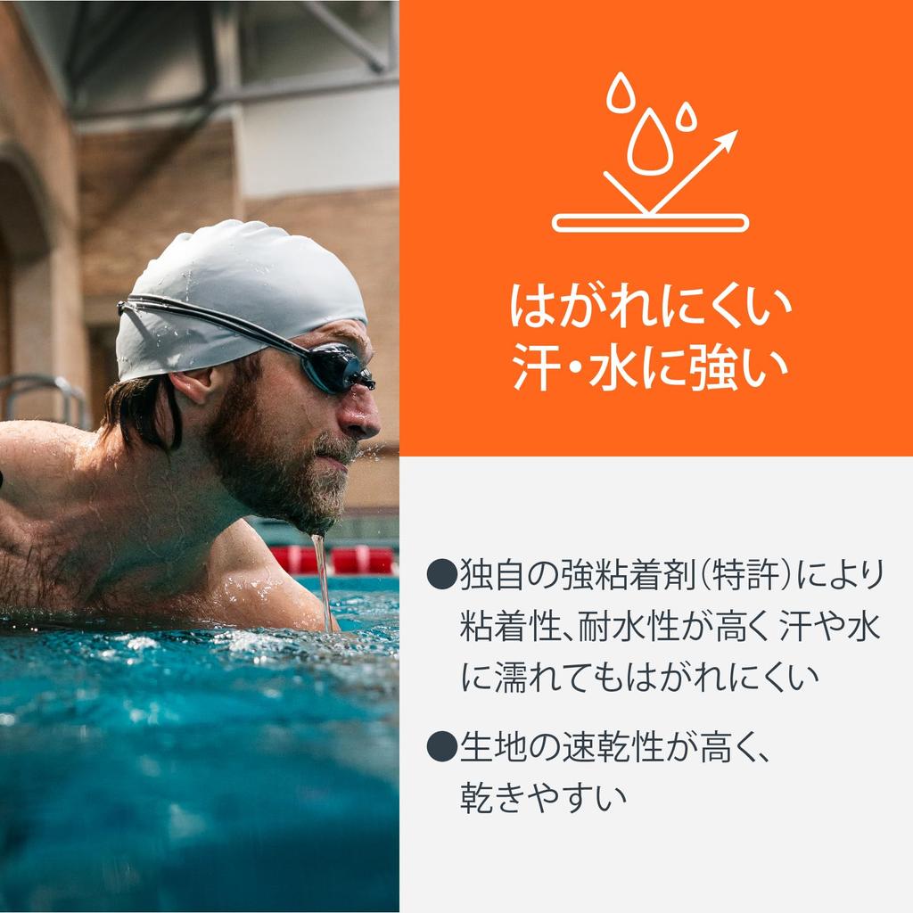 KT TAPE Кинезиотейп KTPRUC PRO x Sports Один размер подходит Нежный на Jet Black [Официальный] Тейп, НЕОТРЕЗАННЫЙ (5см 38м) Рулон, Лента, Водостойкий,