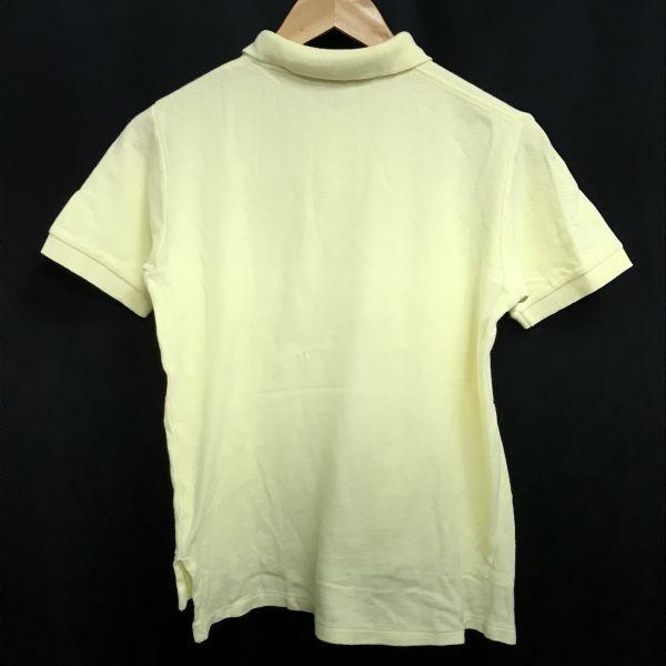 Polo by Ralph Lauren винтажная футболка-поло мужская S-M бежево-желтая 70-80-х(ИСПОЛЬЗОВАЛ)