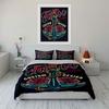 Anchor, roses, rope motif. Bedding sets Duvet cover sets Duvet covers Pillowcases(1*Duvet Cover 2*Pillowcases without duvet insert)