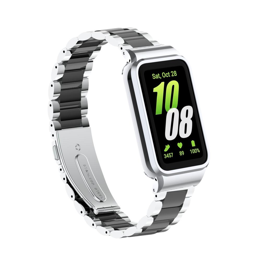 Ремешок + чехол для Samsung Galaxy Fit 3 SmartWatch, аксессуары для samsung galaxy fit 3, металлический браслет, защитный чехол, рамка