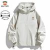 Men's Loose Fit Hooded Jacket