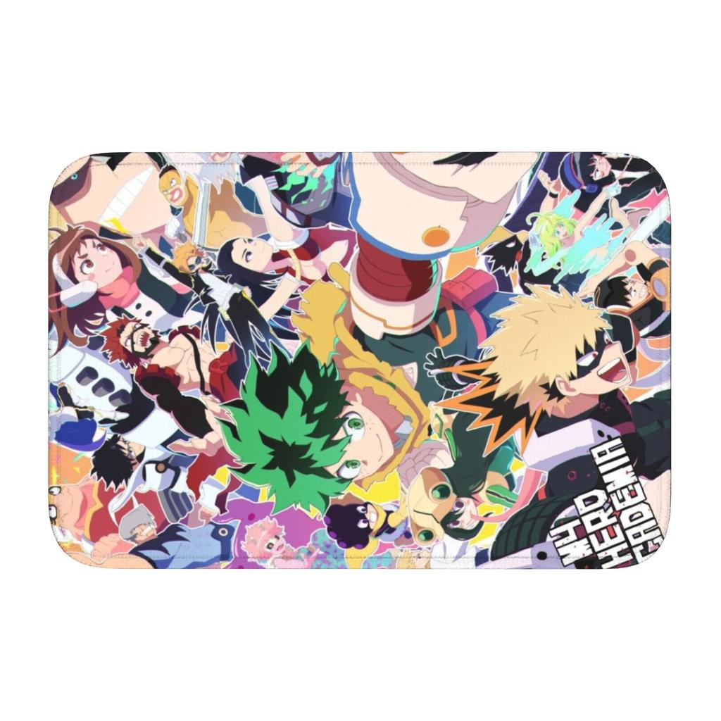 My Hero Academia Передний Этаж Входная Дверь Приветственные Коврики Для Дома Кухня Ванная Комната Коврик Для Двери Спальня Ковер Коврик Для Ног