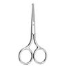 Stainless Steel Curved Nose Hair & Eyebrow Scissors for Men & Women