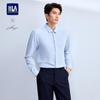 Мужская рубашка HLA с длинным рукавом в стиле business casual