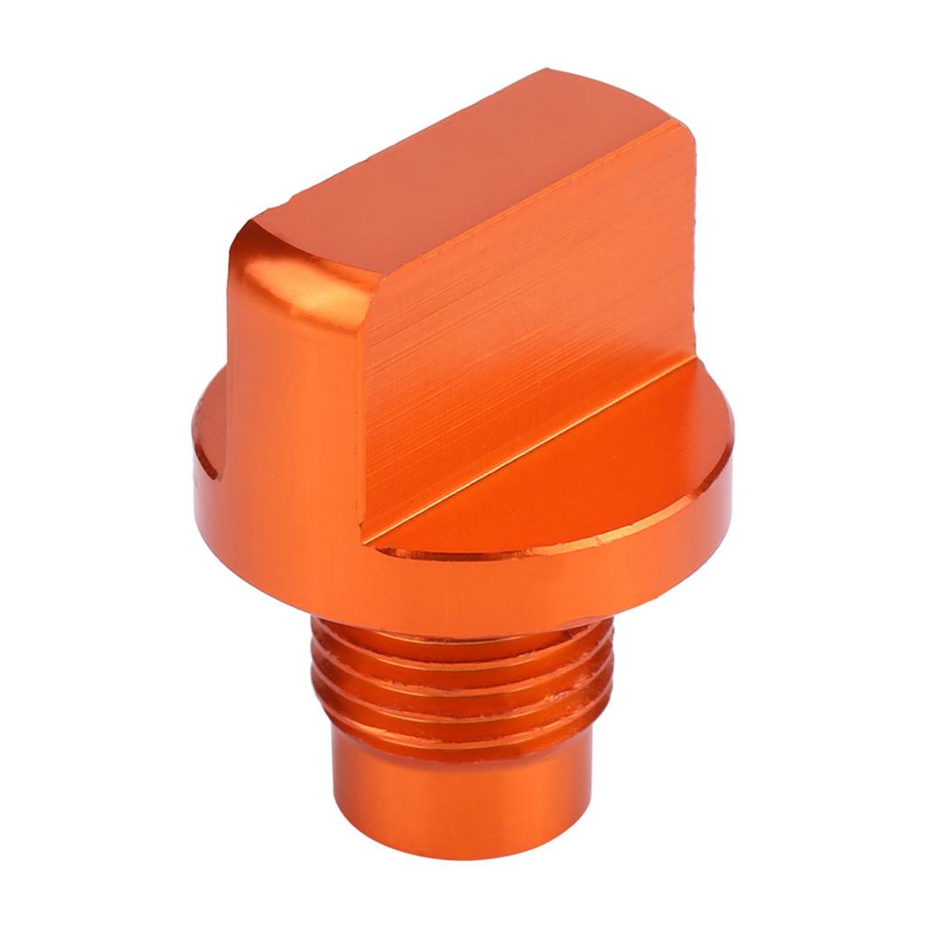 Motorcycle Accessories Orange Aluminum Alloy Oil Filler Cap