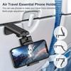 Foldable Travel Mobile Phone Stand, Portable Desktop 360-Degree Rotating Multi-functional Retractable Mobile Phone Stand